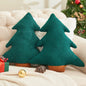 Vdoioe Christmas Tree Throw Pillows Set of 2 Plush Cotton Fill Xmas Decor