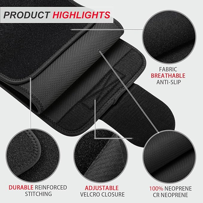 Waist Trimmer Belt, Premium Waist Trainer for Women & Men