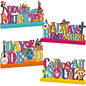 4Pcs Dia De Los Muertos Wooden Table Centerpieces Mexican Decor Halloween