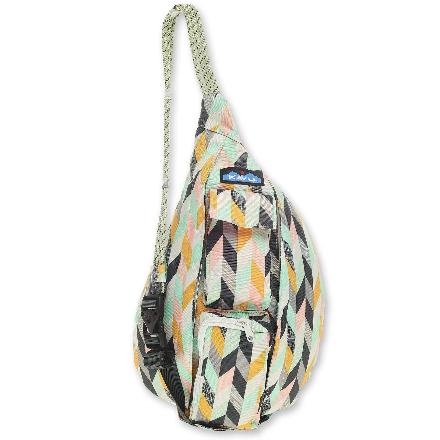 Mini Rope Sling Pack Adjustable Crossbody Bag for Women