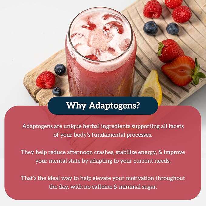 Organifi Red Juice - Energy Powder Reduces Afternoon Crashes and Boosts Digestion and Immune System, 15 Go Packets