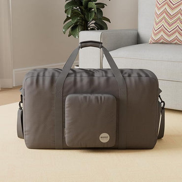 WANDF Foldable Travel Duffel Bag 60-120L Duffle Carry on for Women and Men