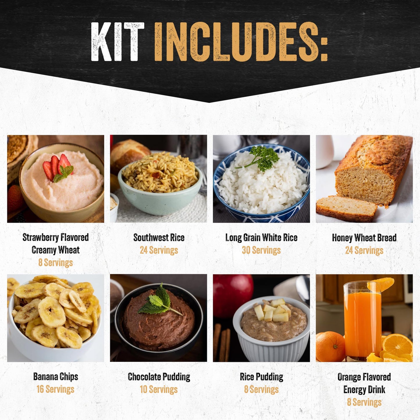 Ready Hour 72-Hour Emergency Food Kit Sample - Survival Meals Variety Pack for Disaster Prep, Freeze-Dried/Dehydrated Camping Food, Bug Out Bag MRE Alternative, Preparedness & Power Outage Supplies