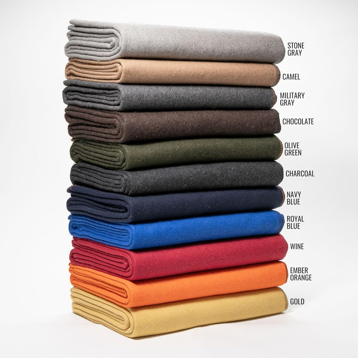 Arcturus Bundle Gold Wool Blanket and Blanket Strap Bundle