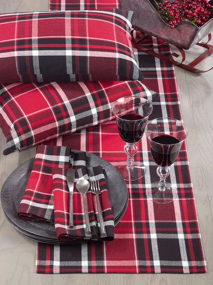 Fennco Styles Classic Plaid Design Tabletop Collection