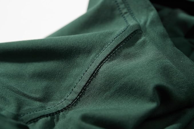 VEIISAR Premium V Neck T Shirts for Men - Modern Fitted Tees Vneck Undershirts