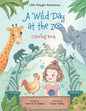 A Wild Day at the Zoo - Coloring Book - Paperback