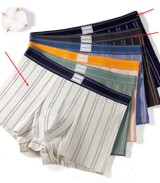 Mens 100 Cotton Antibacterial Sweat-Absorbent And Breathable Shorts
