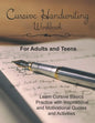 Cursive Handwriting Workbook for Adults and Teens: Learn Cursive Basics & Practice with Inspirational and Motivational Quotes and Activities - Paperback
