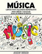 Musica: Libros Para Colorear Superguays Para Ninos y Adultos (Bono: 20 Paginas de Sketch) - Paperback