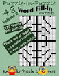 Puzzle-in-Puzzle Word Fill-In, Volume 2, Over 270 words per puzzle - Paperback