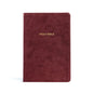 KJV Rainbow Study Bible, Burgundy Leathertouch - Imitation Leather