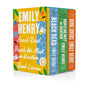 Emily Henry 3-Book Boxed Set: Beach Read, People We Meet on Vacation, and Book Lovers - Paperback
