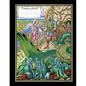 Dragon Composition Notebook: 8.5 x 11 Vintage fantasy art cover composition notebook / Journal 150 lined college ruled pages, dragon medieval softc - Paperback