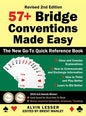 57+ Bridge Conventions Made Easy: The New Go-To Quick Reference Book - Hardcover