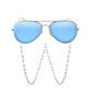 Simple fashion pearl glasses chain