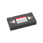 VHS Tape - Video Tape Minifig Accessory - Retro - Custom Printed - Made Using LEGO® Parts