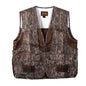 Gamehide Camo Front Loading Upland Dove Hunting Vest With Camo Back (Mossy Oak New Bottomland 4X-Large)