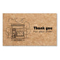English Holiday Thank You Simple And DIY Creative Greeting Card