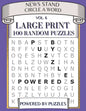 New Stand Circle a Word Vol.6: Large Print 100 Random Puzzles - Paperback