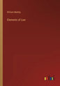 Elements of Law - Paperback
