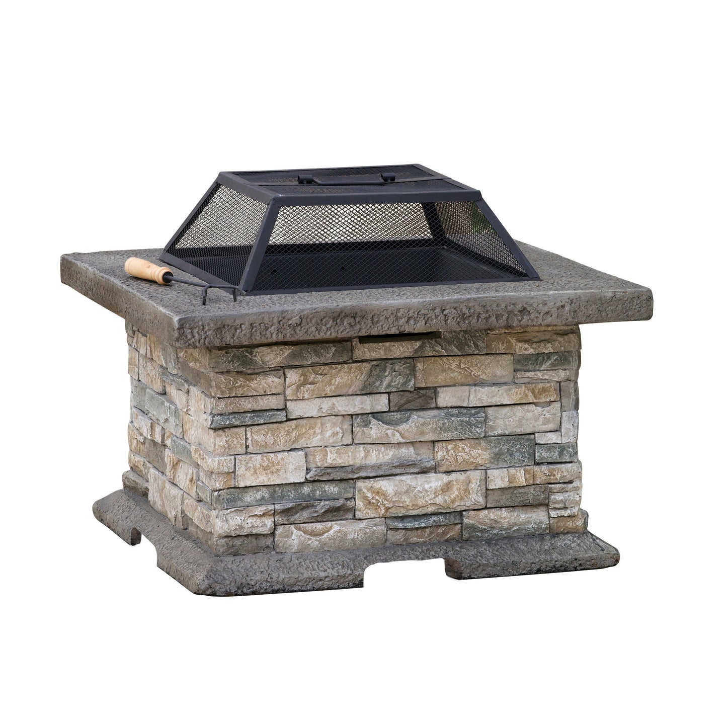 28' SQUARE MGO FIRE PIT