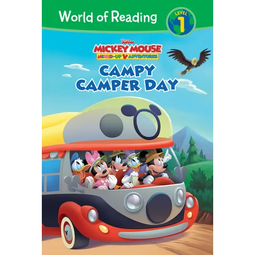 Mickey Mouse Mixed-Up Adventures: Campy Camper Day: Campy Camper Day - Library Binding