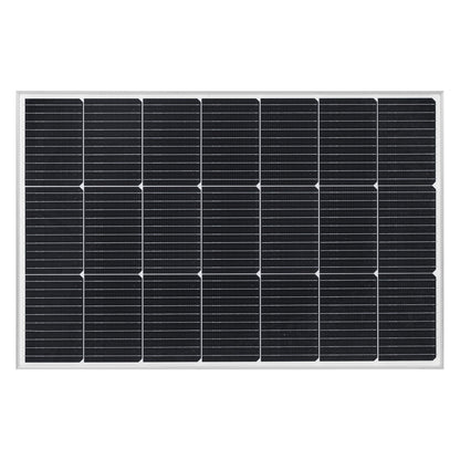100W Monocrystalline Solar Panel, 23% Efficiency, IP65 Waterproof, RV Boat