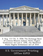S. Hrg. 111-741, S. 2956: The Pechanga Band of Luiseno Mission Indians Water Rights Settlement Act and S. 3290, The Blackfeet Water Rights Settlement - Paperback