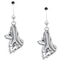 Recycled Sterling Dog Breed Earrings