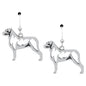 Recycled Sterling Dog Breed Earrings