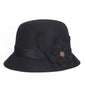 Middle-aged And Elderly Ladies Hats Hemp Bowl Hat