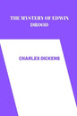The Mystery of Edwin Drood by charles dickens - Paperback