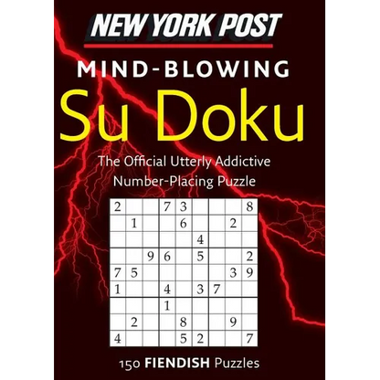 New York Post Mind-Blowing Su Doku: 150 Fiendish Puzzles - Paperback