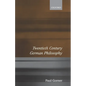 Twentieth Century German Philosophy - Paperback