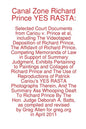 Canal Zone Richard Prince YES RASTA: Selected Court Documents from Cariou v. Prince et al - Paperback