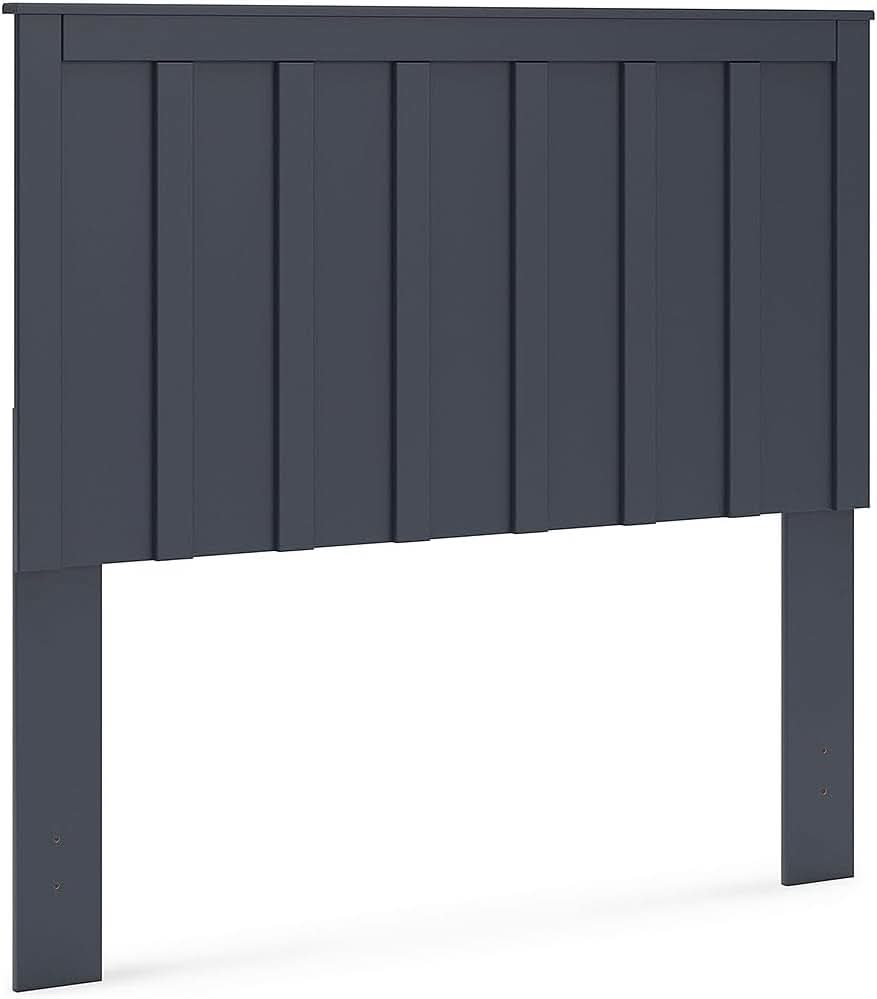 Stylish Navy Blue Full Panel Headboard for Bedrooms