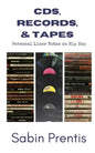 CDs, Records, & Tapes: Personal Liner Notes on Hip Hop - Paperback