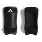 adidas Unisex-Adult Tiro Soft Ground Training Shin Guards Black/White/Iron Metallic X-Small