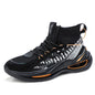 Men's casual shoes with increased breathability