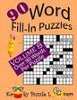Word Fill-In Puzzles, Volume 8, 90 Puzzles - Paperback