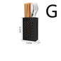 Perforation-free Wall-mounted Knife Storage Rack For Kitchen