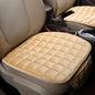 Winter car without backrest plush cushion