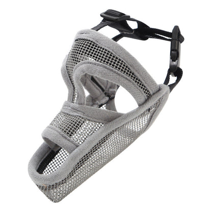 Breathable Mesh Mask That can Bite Bark and Chew Dogs