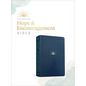 NLT Dayspring Hope & Encouragement Bible (Leatherlike, Navy Blue) - Imitation Leather