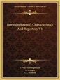 Boenninghausen's Characteristics and Repertory V1 - Paperback