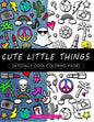Cute Little Things Coloring Book: 24 Page Coloring Book - Paperback