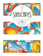 Sunscapes: An Art Deco-Inspired Coloring Book - Paperback
