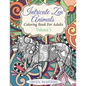 Intricate Zen Animals: Coloring Book For Adults - Paperback