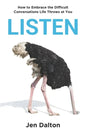 Listen: How to Embrace the Difficult Conversations Life Throws at You - Paperback